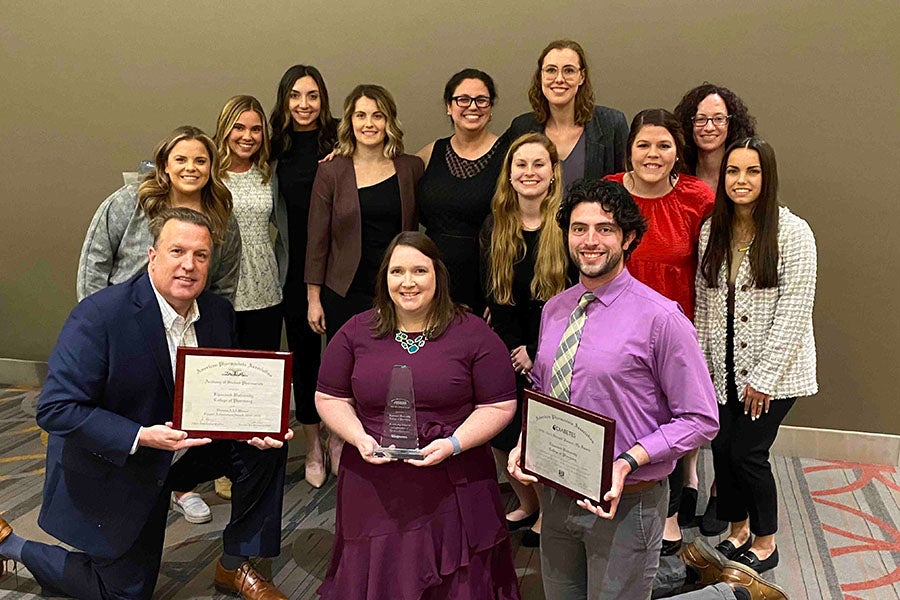 Students earn four national honors at 2022 American Pharmacists